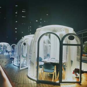 Quality Durable Bubble Tent House Diameter 2.5m Luxury Bubble Tents For Leisure Facilities wholesale