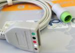 LL Style 5 leads Patient Truck Medical Cable For Hospital , OEM service