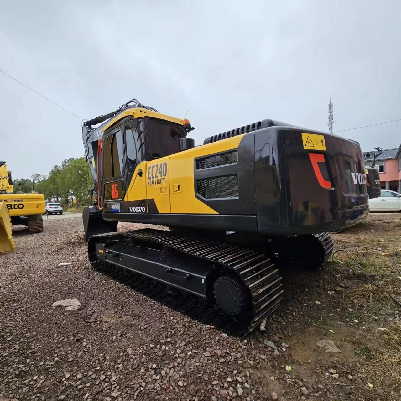 Hydraulic Used Volvo Excavator Ec240 Second Hand Crawler Digger
