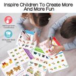 Wipe Clean Spot Difference Cards Concentration Practice Learning