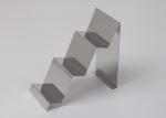 Stainless Steel / Acrylic Wallet Store Display Props Multi Layer Stage Shaped