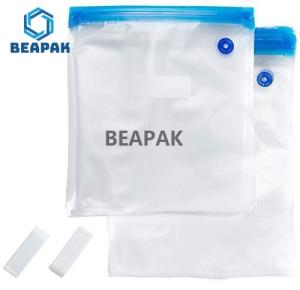Quality Zipper Food Storage Sous Vide Vacuum Bag With Pump wholesale