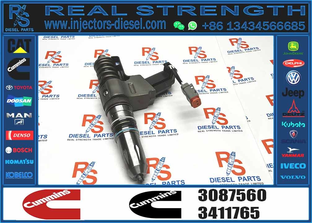 High Quality Diesel Fuel Injector Common Rail Injector 3083846 3087733 3087560 for N14 Engine