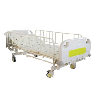 Quality 2 Function ISO9001 Rest Lifting Manual Crank Hospital Bed wholesale