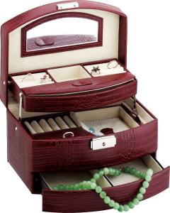Quality Leather Jewelry Collection Boxes, cardboard paper case wholesale