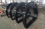 3m Wide Hyundai HL770 Loader Wood Grapple With 5 Cum Capacity