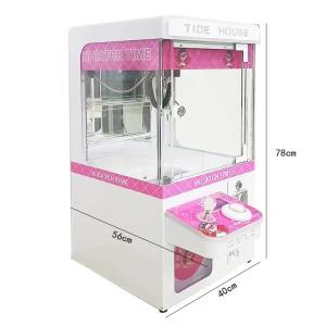 Quality Game Center Mini Claw Machine with Metal Acrylic Plastic Material Sale wholesale