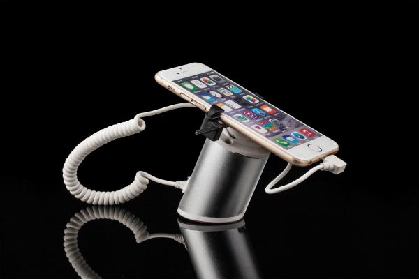 COMER anti-shoplifting alarming system security display mounts for mobile phone