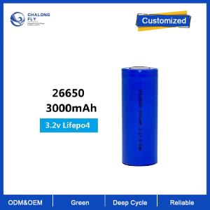 Quality Customized Lithium Iron Lifepo4 Battery Cell 26650 3.2V 3000mAh For EV Electric Bike Scooter Motocycles wholesale