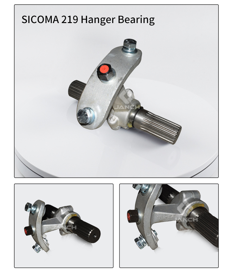 OEM Services Intermediate Hanger Bearing for SICOMA 168 Hoisting Shaft Screw Conveyor