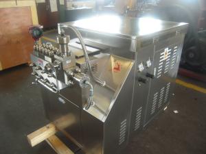 Quality Hydraulic Milk Processing Two Stage Homogenizer 500L/H wholesale