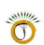 Waterproof Fiber Optic Bunchy Pigtail Set 12 Fibres Om4 MultiMode Pigtail
