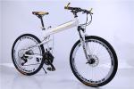 Hot sale OEM 36 spoke wheel 21 speed 40mm rim white aluminium alloy folding