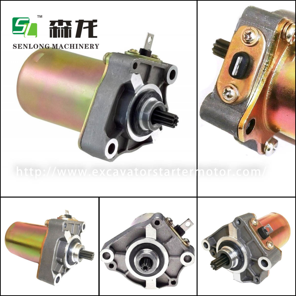 Starter Polaris LEAD90/100/ PEUGEOT 100 Motorcycle 12V 9T CCW 31210-GCC-771 31210-GFM-B20 31210-GW3-044 31210-KEE-631