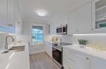 Composite Acrylic Countertop Luxury Modular Kitchen Cabinet with Plywood Carcase