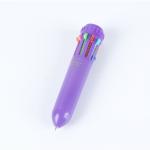 Mini Ten Colors Cute Ballpoint Pen Retractable Colored Ballpoint Pens For