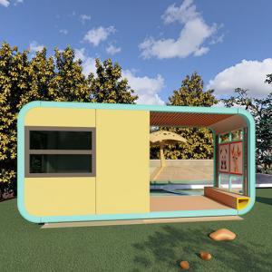 Quality Prefabricated Beach Small Capsule Luxury Home Mobile Container Outdoor Hotel Modular House wholesale