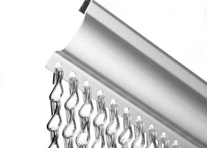Quality Door Decorative Chain Link Curtain Aluminum Insect &amp; Fly Screen 1.9 Mm Wire wholesale