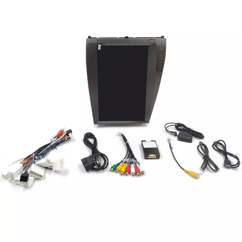 GPS Android Navi Car Stereo 8+128G 12.1'' For Lexus ES ES240 ES350 2006-2012