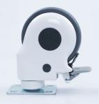 TPR swivel hospital caster with brakes 5 inch