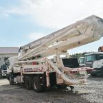 265KW 37m Refurbished Beton Pump Isuzu Truck Mounted Good Condition