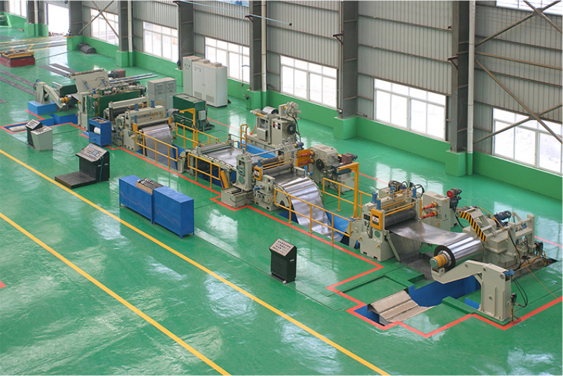 Width 1000-1800mm Steel Coil Slitting Machine