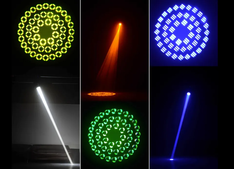 1- 200W/250W 4 Eye COB Face Light For Stage Show Video Studio 60000 Hours Working Time