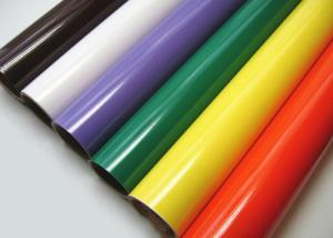 Quality Glossy Color Cutting 0.1mm Calendered Vinyl Film self adhesive pVC film wholesale
