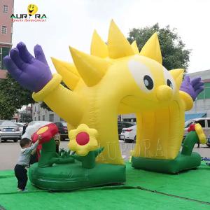 Quality Commercial Promotional Custom Inflatable Advertising Sunflower Inflatable Arch wholesale