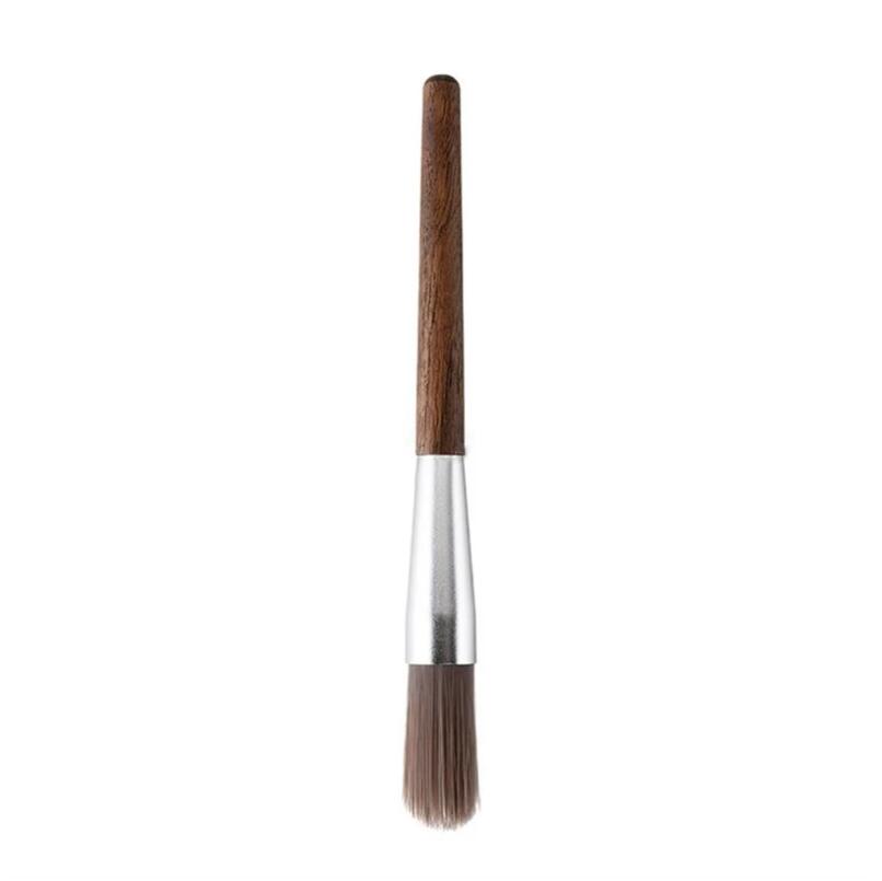 Barista Kitchen Hand Vintage-Style Coffee Grinder Cleaning Brush with Wooden Handle