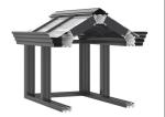 Sunroom Aluminium Glass Profile Waterproof Aluminum Handrail Extrusions