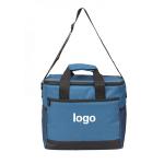 Aluminum Foil Insulated Cooler Lunch Bag 600D Plain