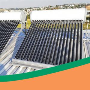 Quality High efficiency low pressure pvdf steel CE thermal solar water heater wholesale