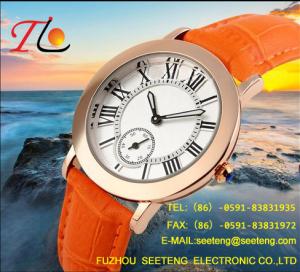 Quality WHOLESALE PU STRAP ALLOY CASE QUARTZ WATCHES CLASSICAL WATCH wholesale
