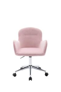 Quality Peach Color Five Star Base Living Room Office Chair With Casters wholesale