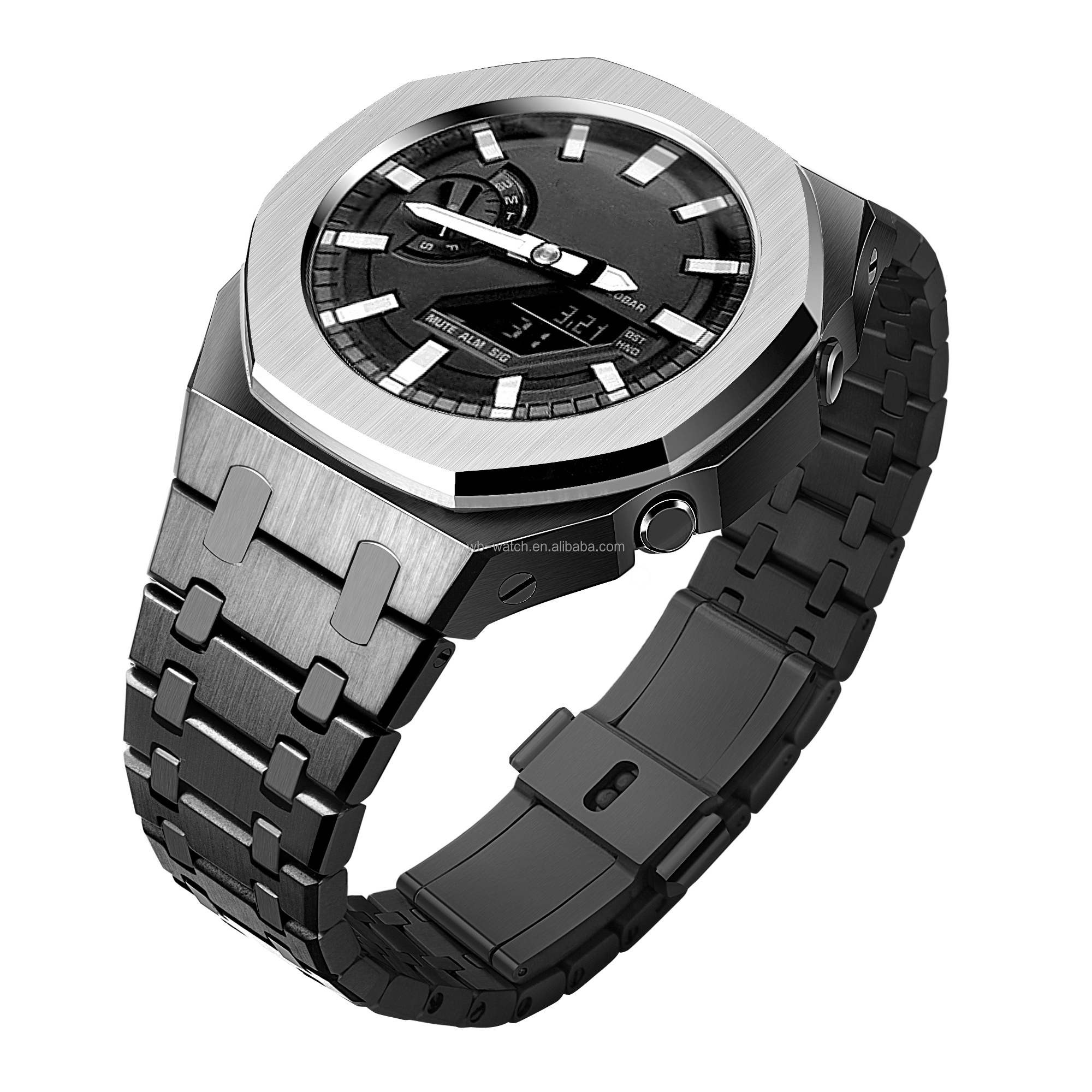 Upgrade Style Gen 4 5 Luxury Stainless Steel Case And Band For Casio Ga2100