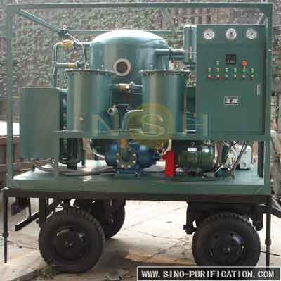 Digital Hygrometer Lubricating Oil Filter 1800L/H 35KW With Double Stage