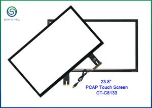 Quality 23.8 Inch USB Touch Screen Display Projected Capacitive ILITEK2302 IC wholesale