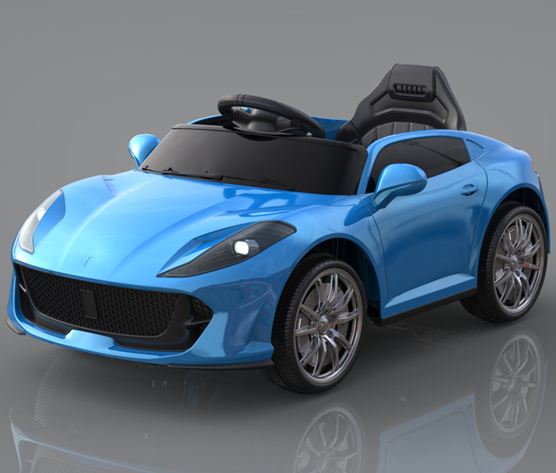 1 Year Old Electric Ride On Off-Road Car Toy with Music and Mobile Phone Remote Control