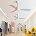Large wind ceiling fan Home dining room no light Kindergarten industrial quiet