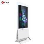 43" 55" Floor Standing Wireless Network Advertising Kiosk Digital Signage