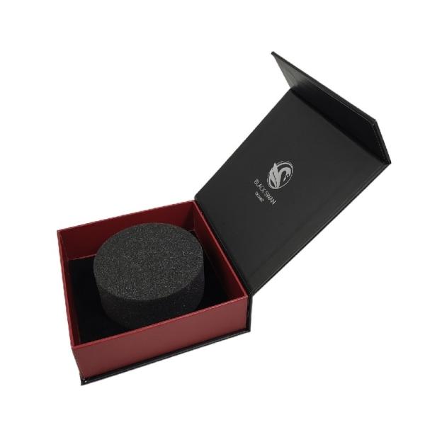 Industrial Gift Craft Pretty Magnetic Flap Lid Buckle Belt Paper Package Box