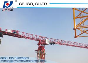 Quality 12tons Max. Load 2.5tons Tip Load PT6425 Flattop Construction Tower Crane price for Sale wholesale