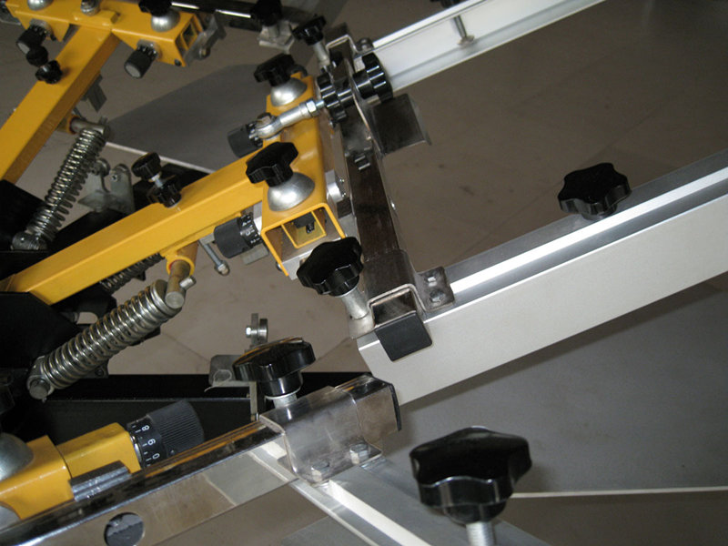 Manual rotary screen printing machine