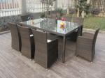 Rattan Conservatory Furniture , Bistro / Kitchen Dining Table Set