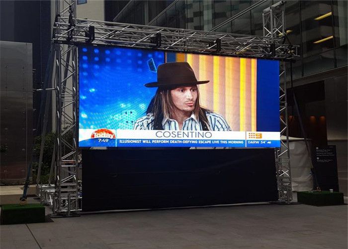 P2.976 Indoor Rental LED Display Screen 3840Hz Super HD4K For Stage Excellent Heat Dissipation Noiseless