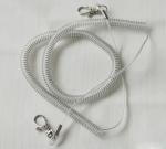 Fishing rod reel safety line coiled lanyard 8meter long hot leash transparent