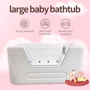 Quality Computer Control Large Baby Bath Tub Rectangular Freestanding Massage Bathtub wholesale