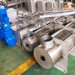 Multi Disc Screw Press Food Industry Sludge Drying Machine