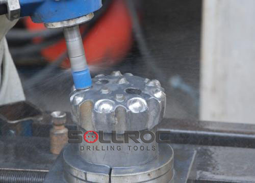Hand Hold Air Pneumatic Water Cold Button Bit Grinder for Grinding